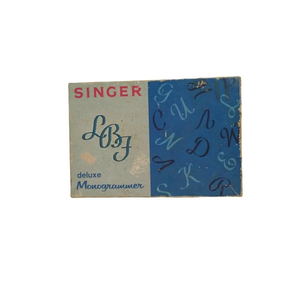 Vintage Singer 171276 Deluxe Monogrammer Parts for Slant Needle Zig Zag Machine